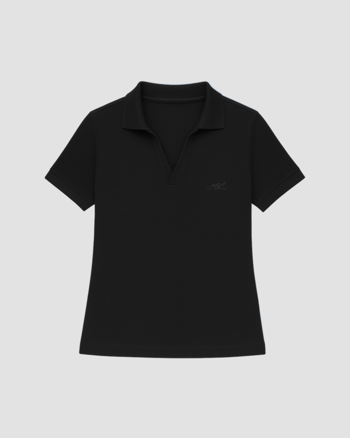 Поло Regular Pure Nikasport, M5CLP412-BLK, цвет черный