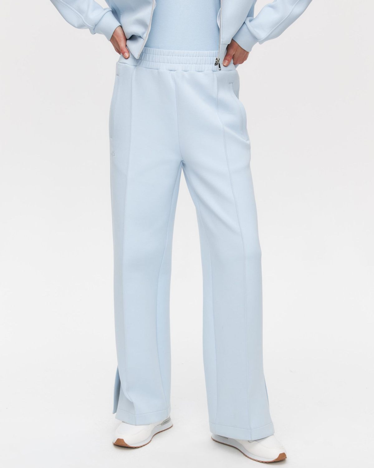 Брюки широкие со стрелками Pure Nikasport, W5CLP84-LGT/BLU, цвет голубой