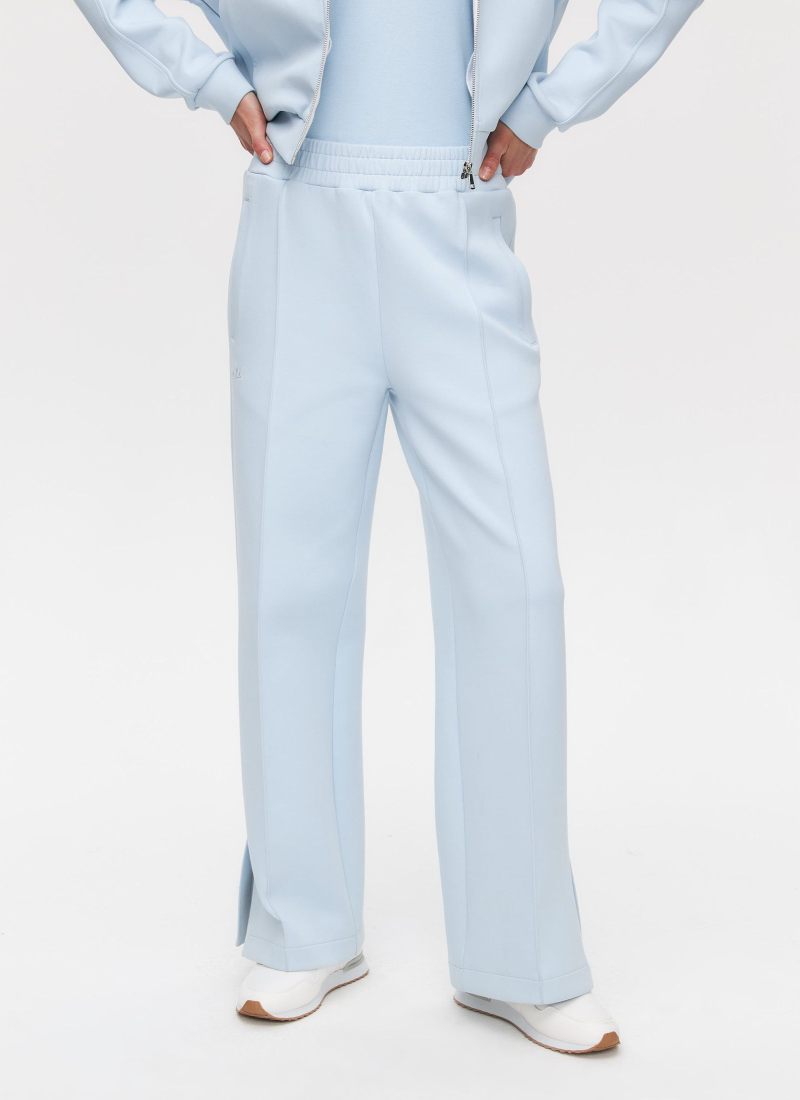 Брюки широкие со стрелками Pure Nikasport, W5CLP84-LGT/BLU, цвет голубой