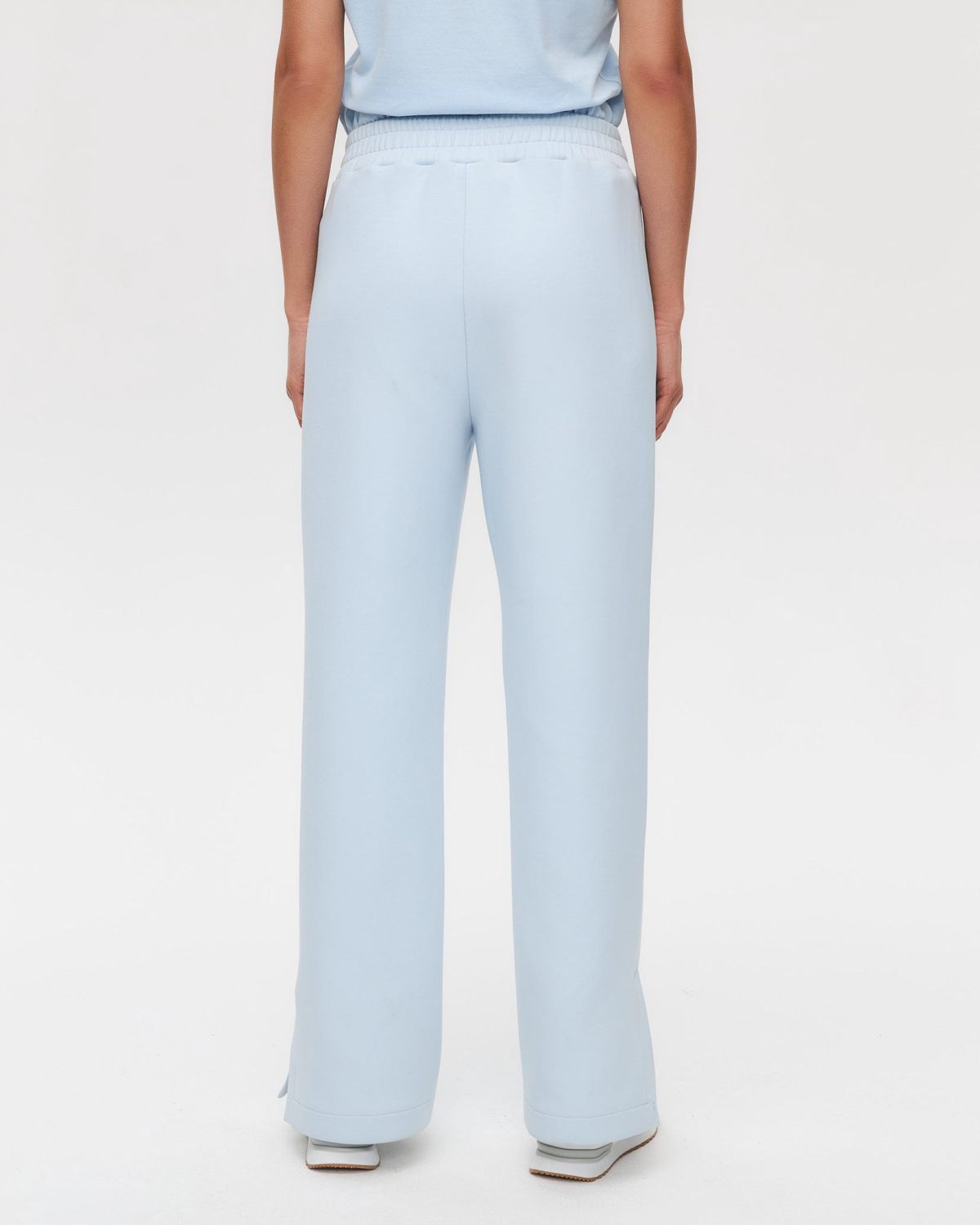 Брюки широкие со стрелками Pure Nikasport, W5CLP84-LGT/BLU, цвет голубой