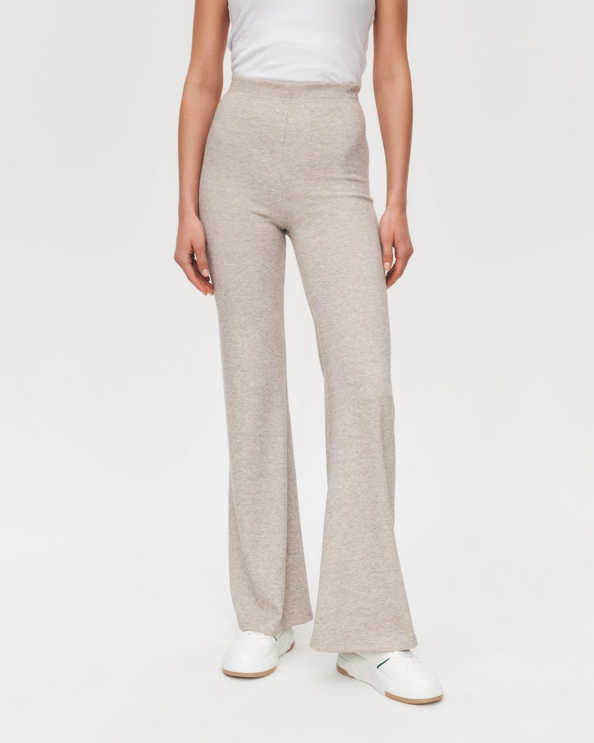 Брюки клеш Softwear Nikasport, W5HOM84-BGE/MLG, цвет бежевый