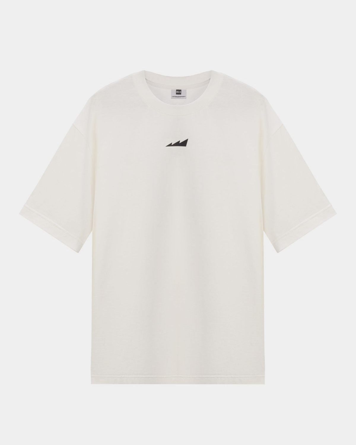 Футболка Oversize Black & White Nikasport, M4BW43-ECR, цвет экрю