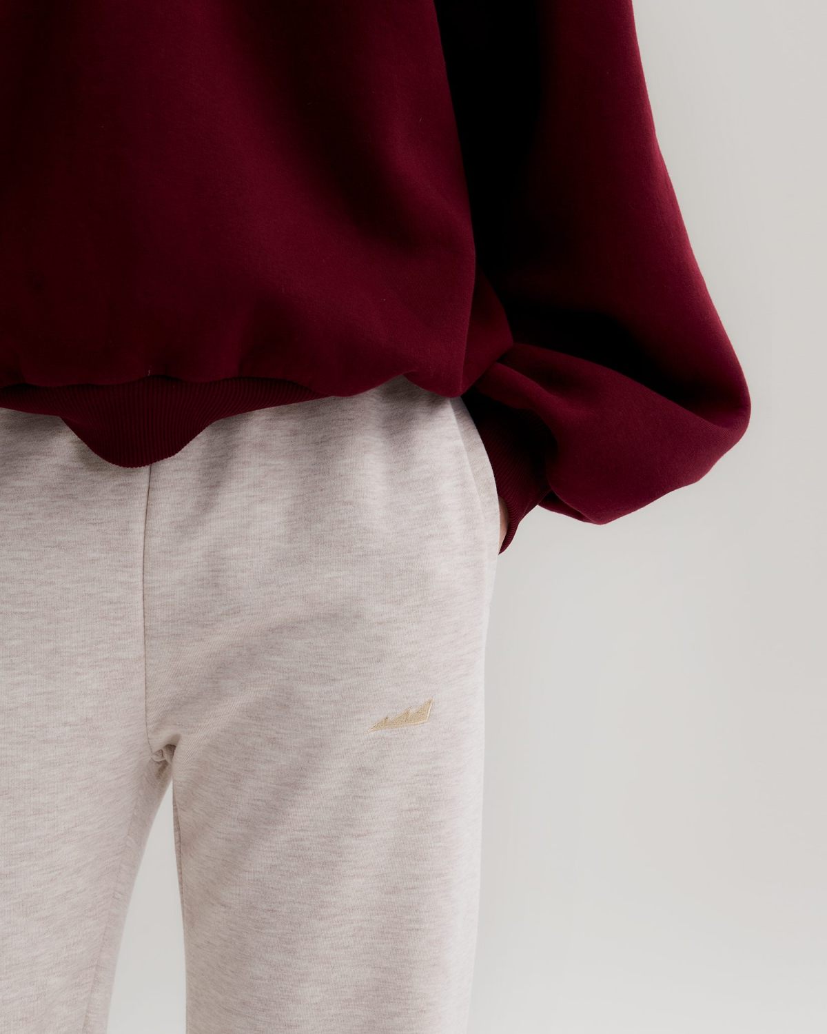 Брюки джоггеры Classic Nikasport, W5CL83-BGE/MLG, цвет бежевый