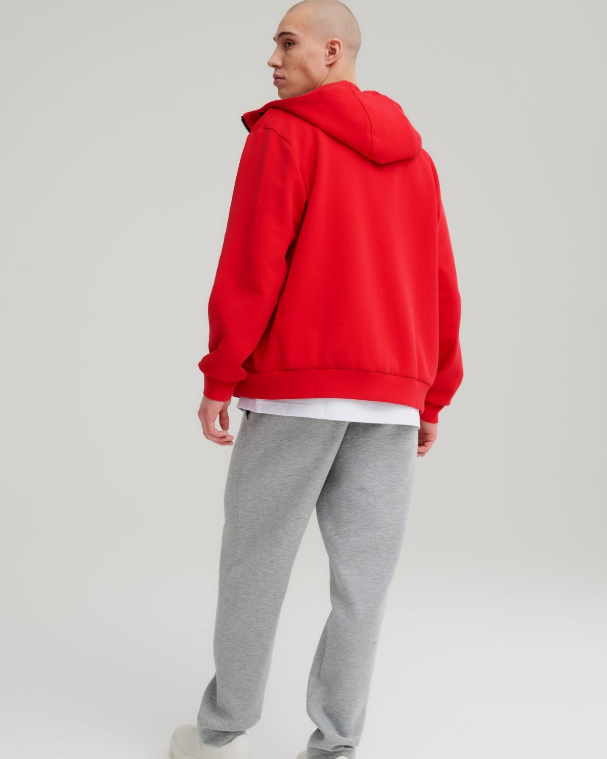 Худи на молнии Pure Nikasport, M5CLP34-RED, цвет красный