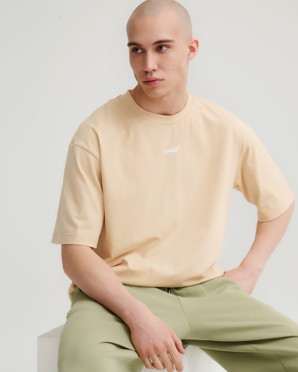 Футболка Oversize Classic Nikasport, M5CL47-CML, цвет кэмел