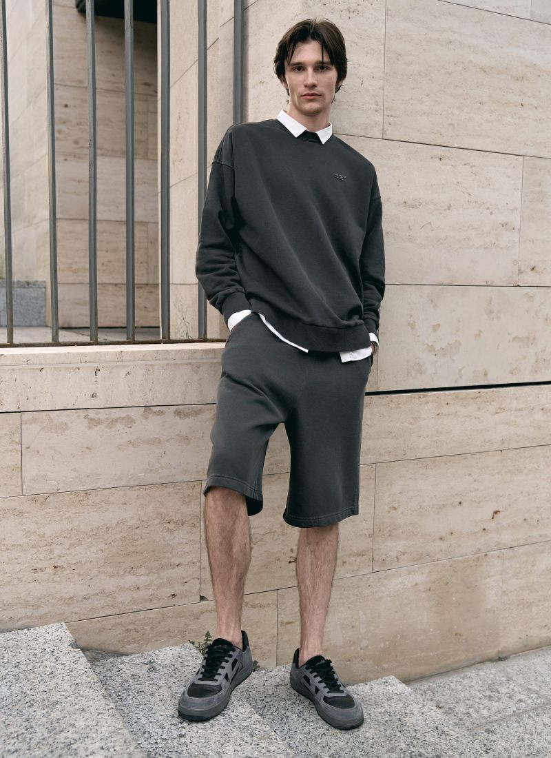 Шорты Oversize Pure Nikasport, U5CLP92-GPH, цвет графит