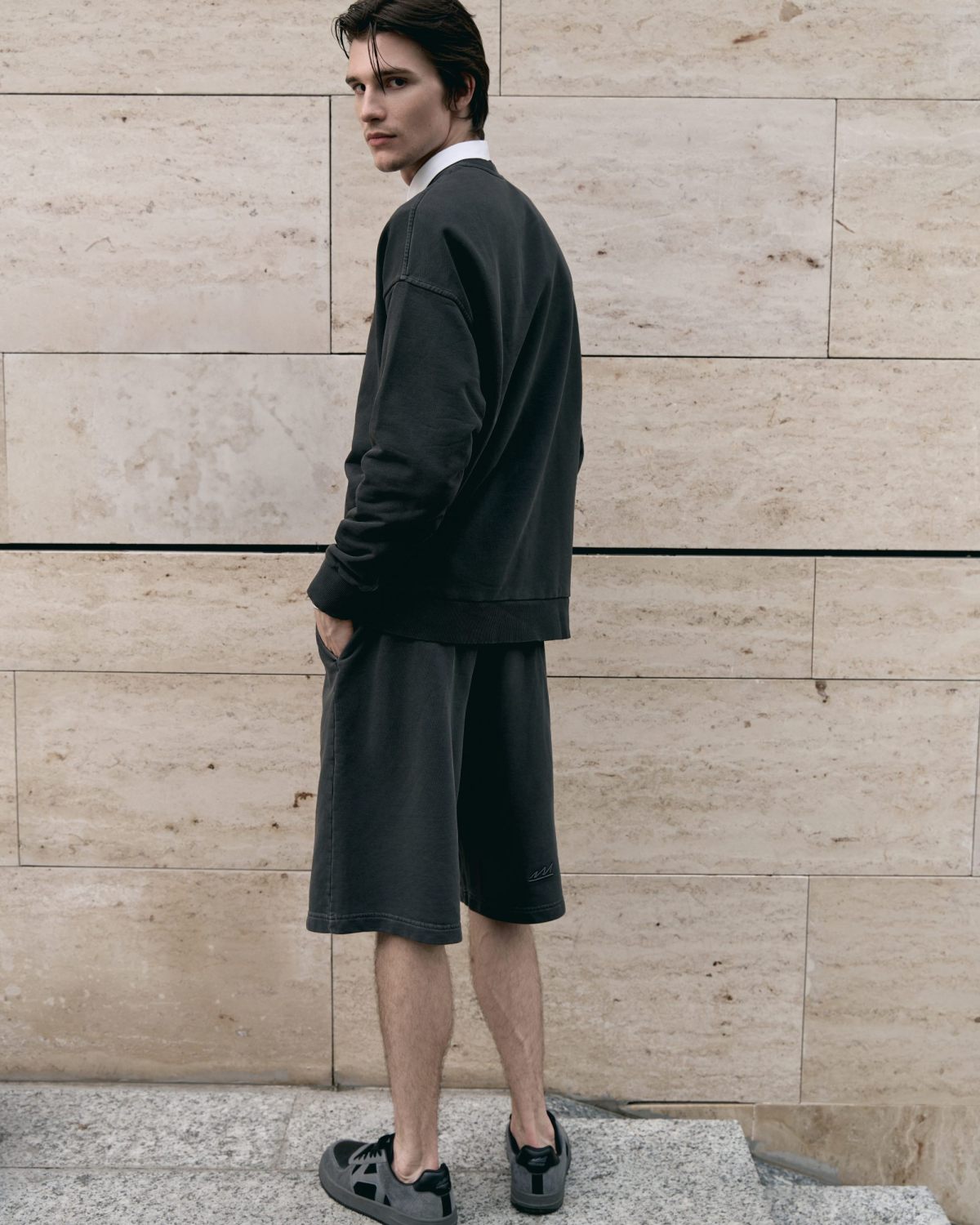 Шорты Oversize Pure Nikasport, U5CLP92-GPH, цвет графит