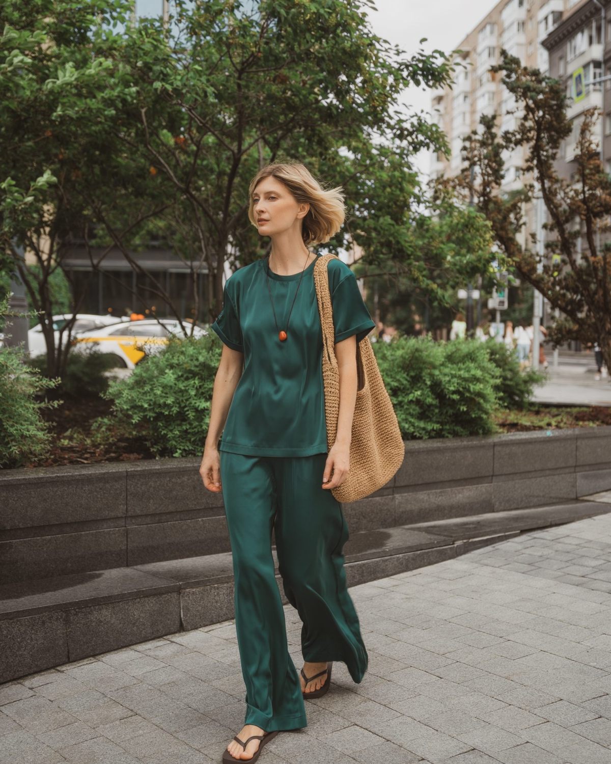 Футболка Gardenika Nikasport, W3GN55-DRK/GRN, цвет зеленый