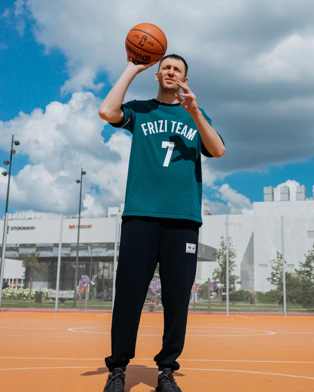 Брюки джоггеры Friziteam Nikasport, FZ54-MT77-DRK/BLU, цвет темно-синий