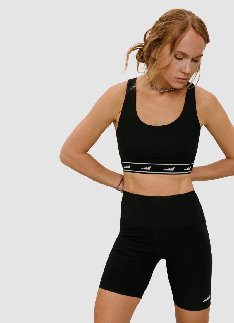 Бра Black & White Nikasport, BW32-W13-BLK, цвет черный