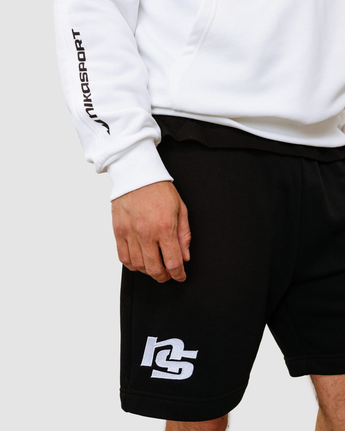 Шорты Regular Black&White Nikasport, M4BW91-BLK, цвет черный