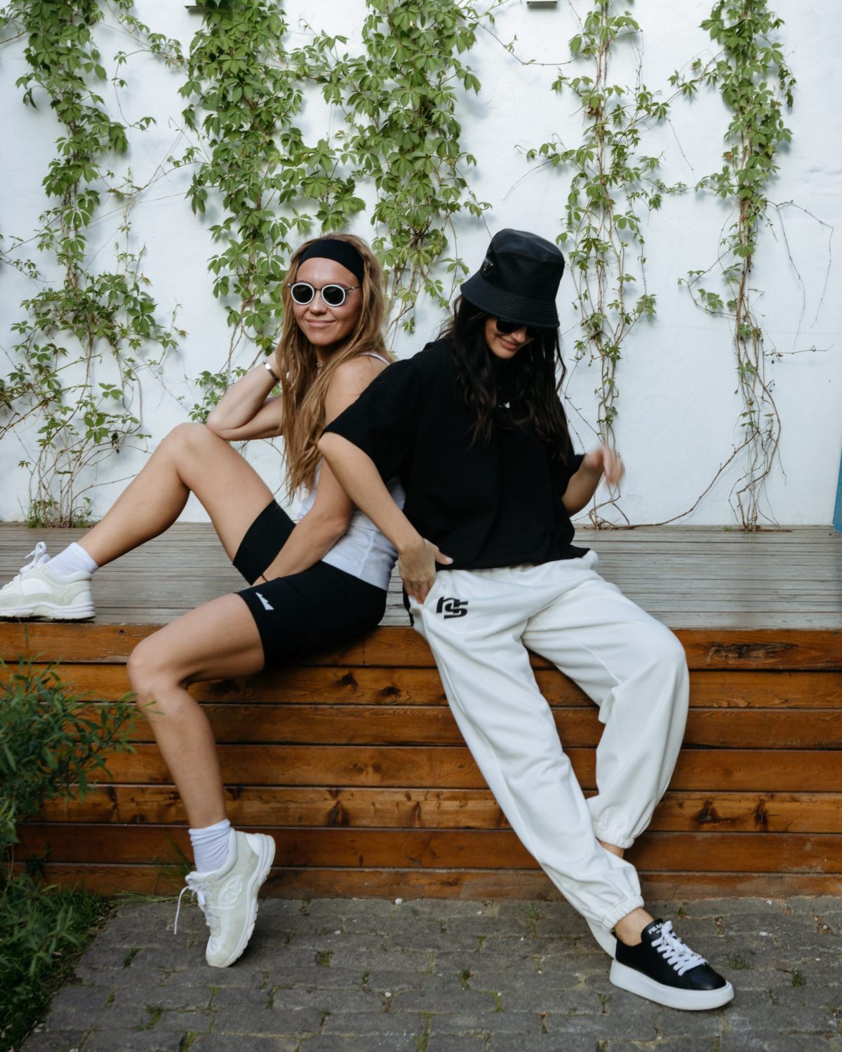 Брюки джоггеры Black & White Nikasport, W4BW83-WHT, цвет белый