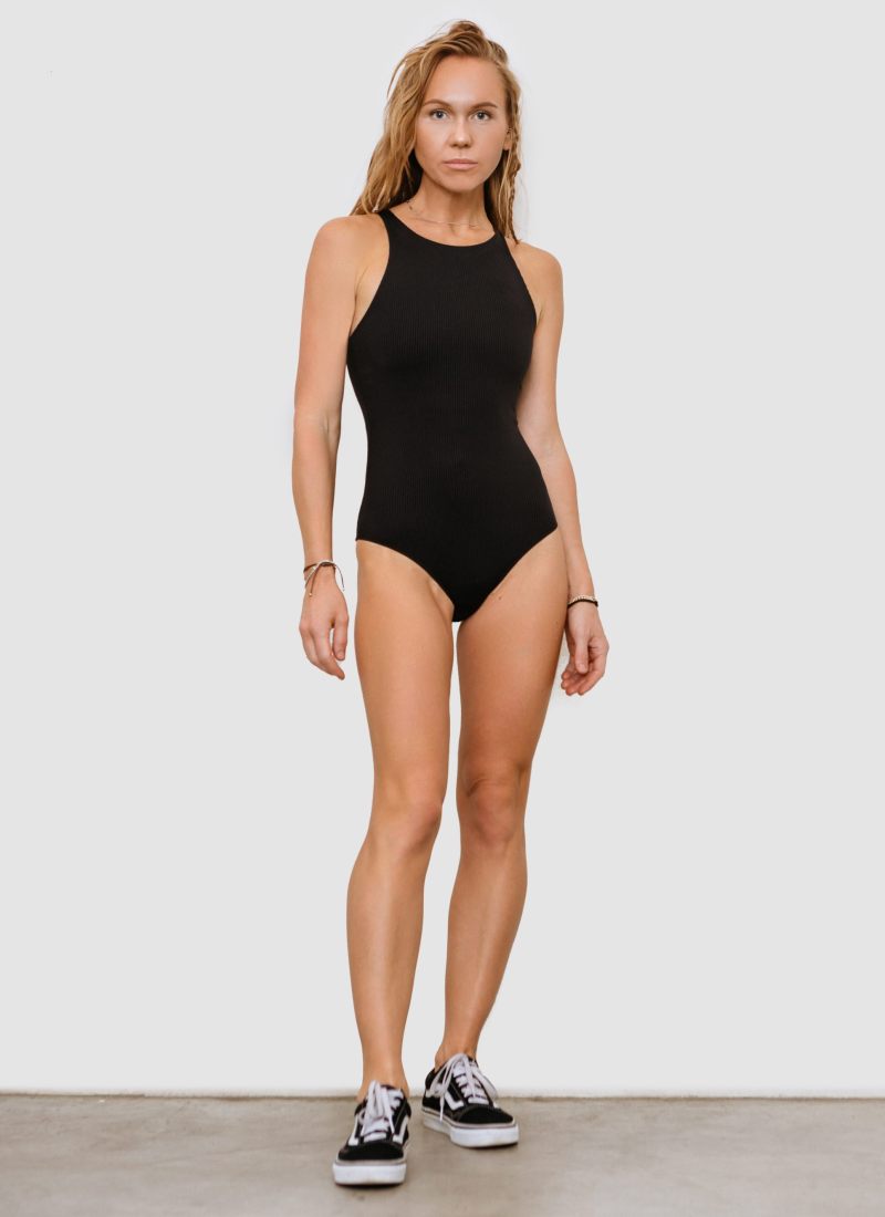 Боди Black & White Nikasport, BW33-W11-BLK, цвет черный