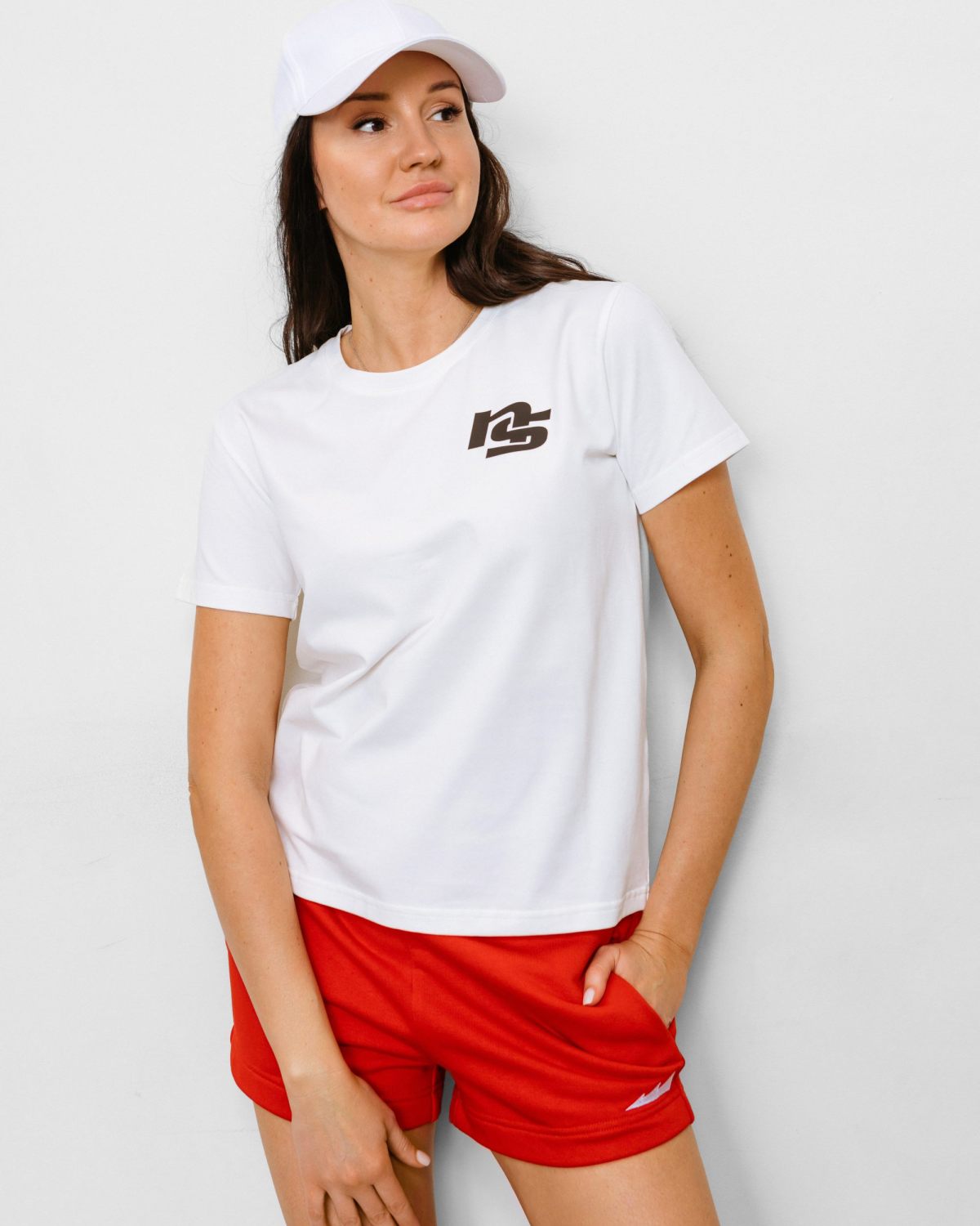 Футболка Regular Black & White Nikasport, BW11-W72-WHT, цвет белый