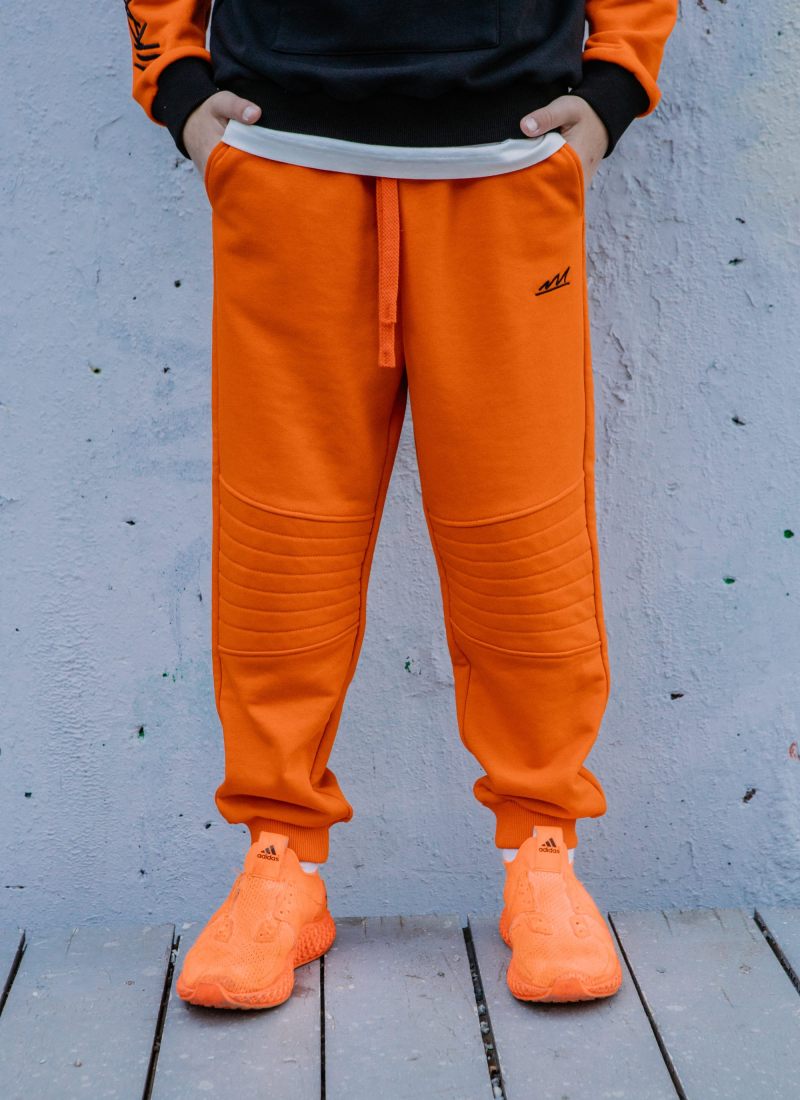 Брюки джоггеры Smart Boys Gang Nikasport, SBG53-B99-ORG, цвет оранжевый