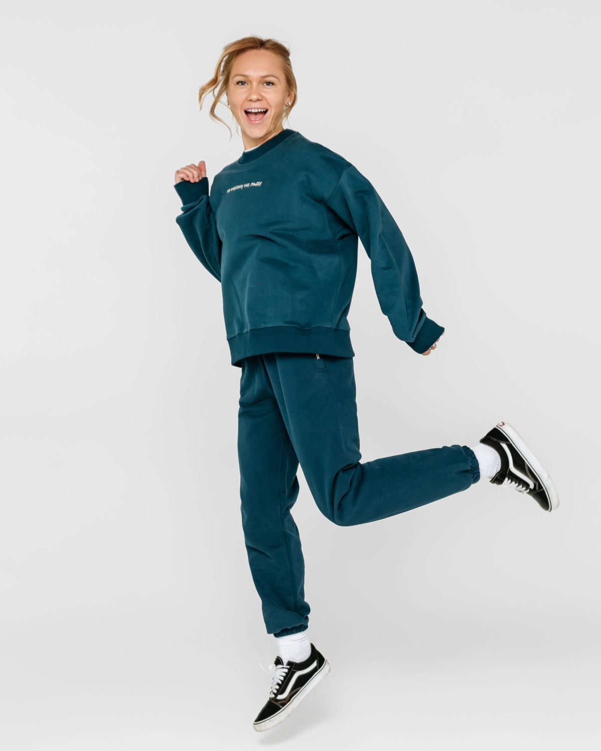 Брюки джоггеры Хоккейные мамы Nikasport, HM54-W99-NIR, цвет ниагара