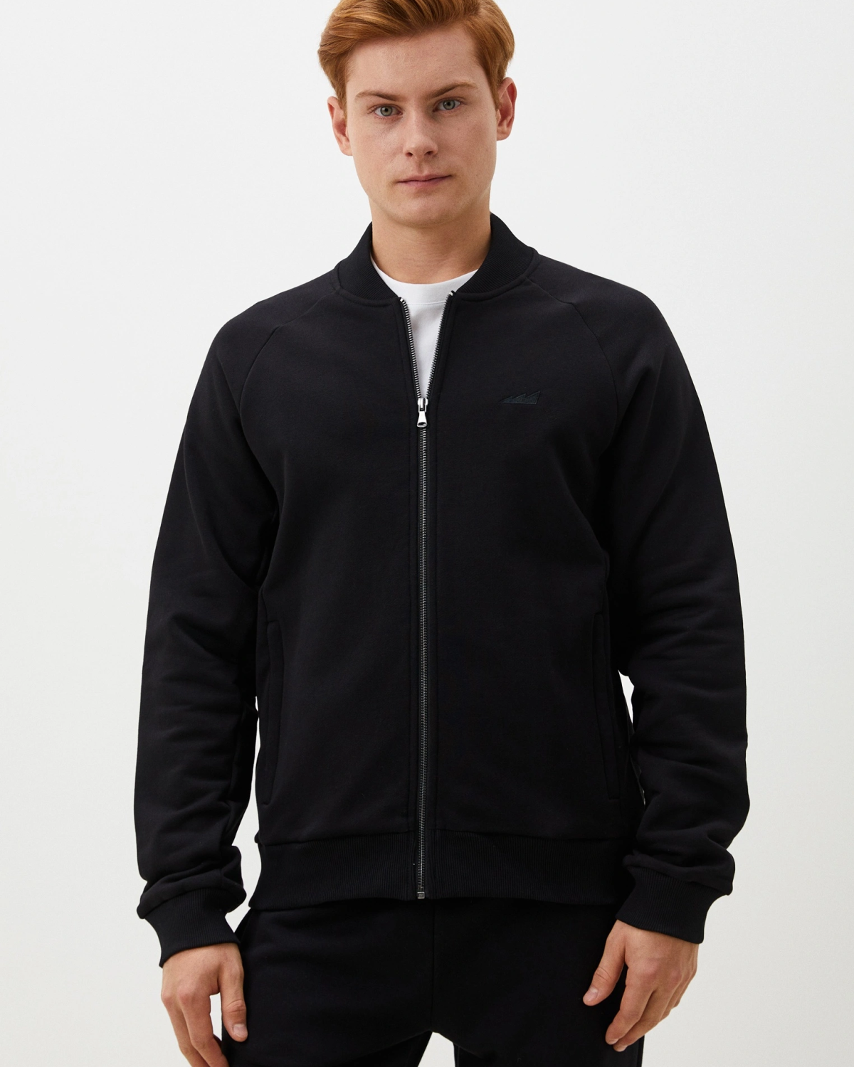 Джемпер на молнии Classic Nikasport, M5CL31-BLK, цвет черный