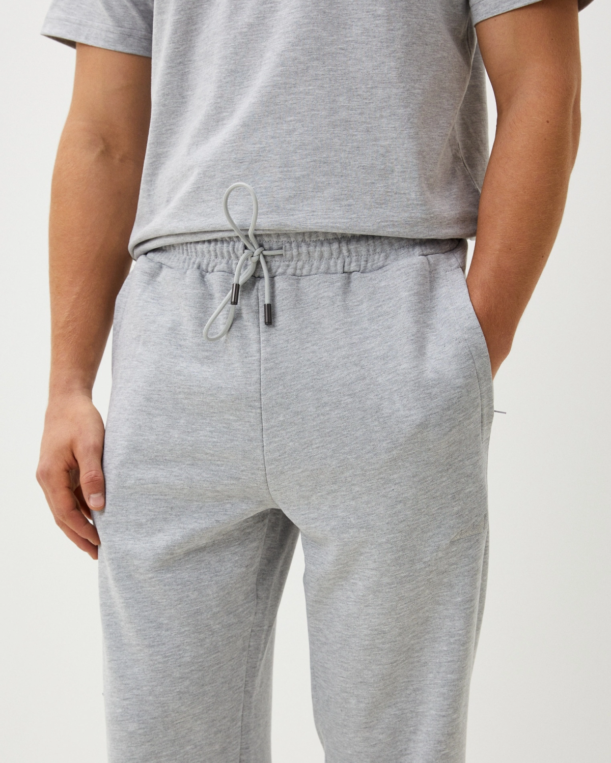 Брюки широкие Classic Nikasport, M5CL84-GRY/MLG, цвет серый меланж