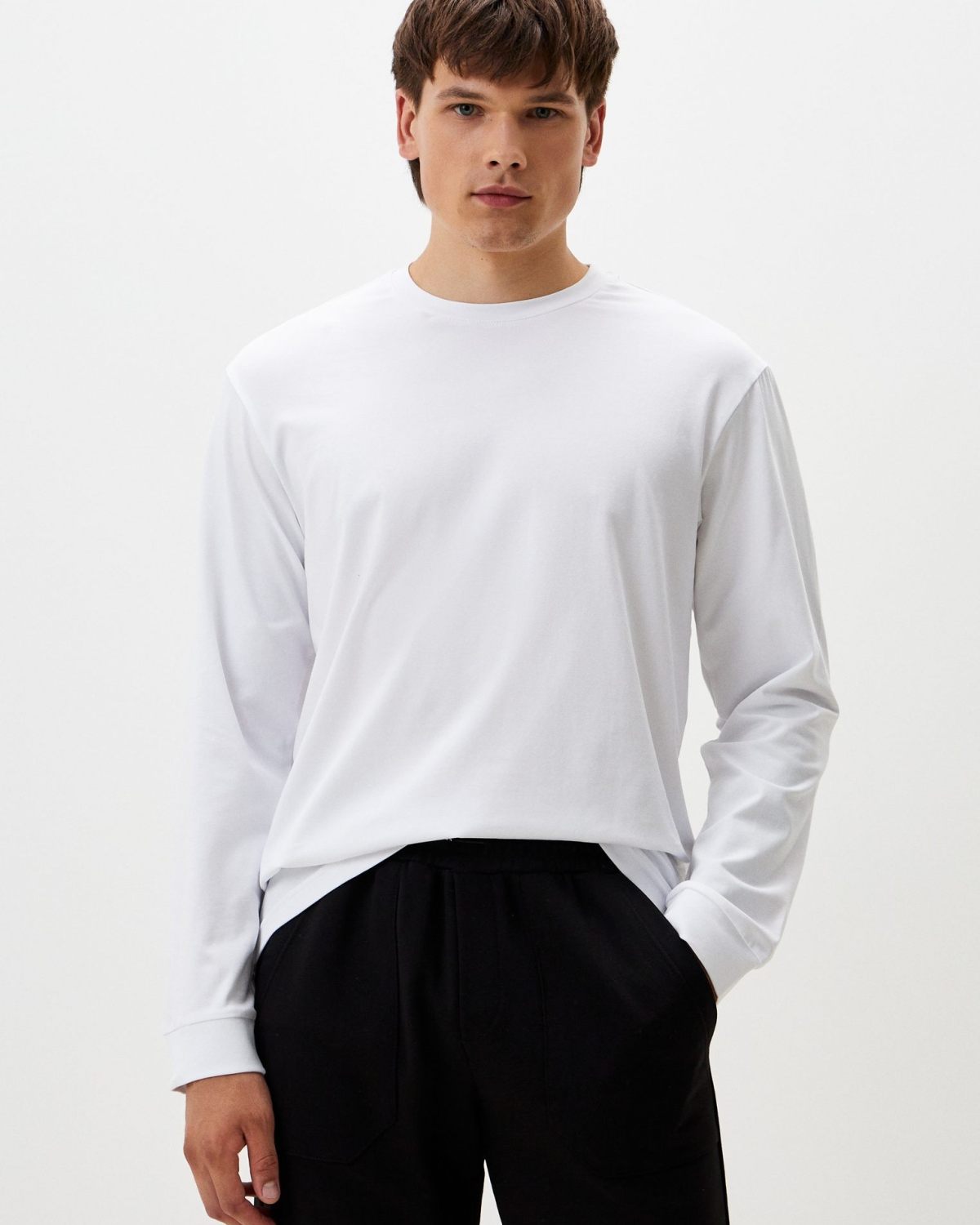 Лонгслив Classic Nikasport, M4ITA48-WHT, цвет белый