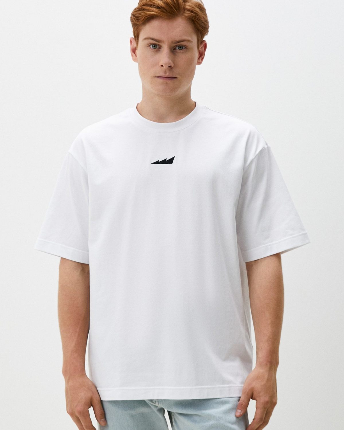 Футболка Oversize Classic Nikasport, CL12-M11-WHT, цвет белый