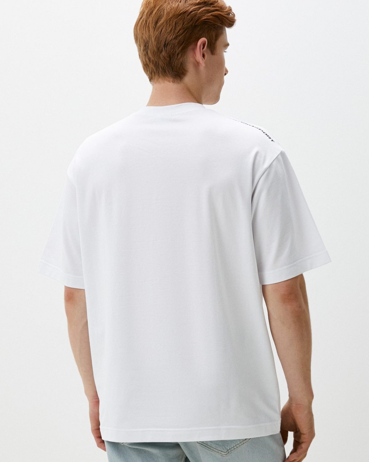 Футболка Oversize Classic Nikasport, CL12-M11-WHT, цвет белый