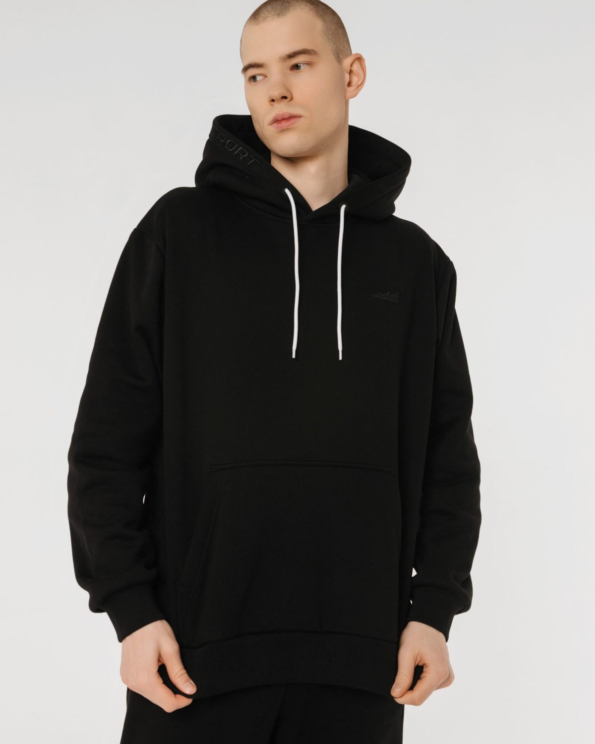 Утепленное худи Classic Nikasport, CL29-M11-BLK, цвет черный