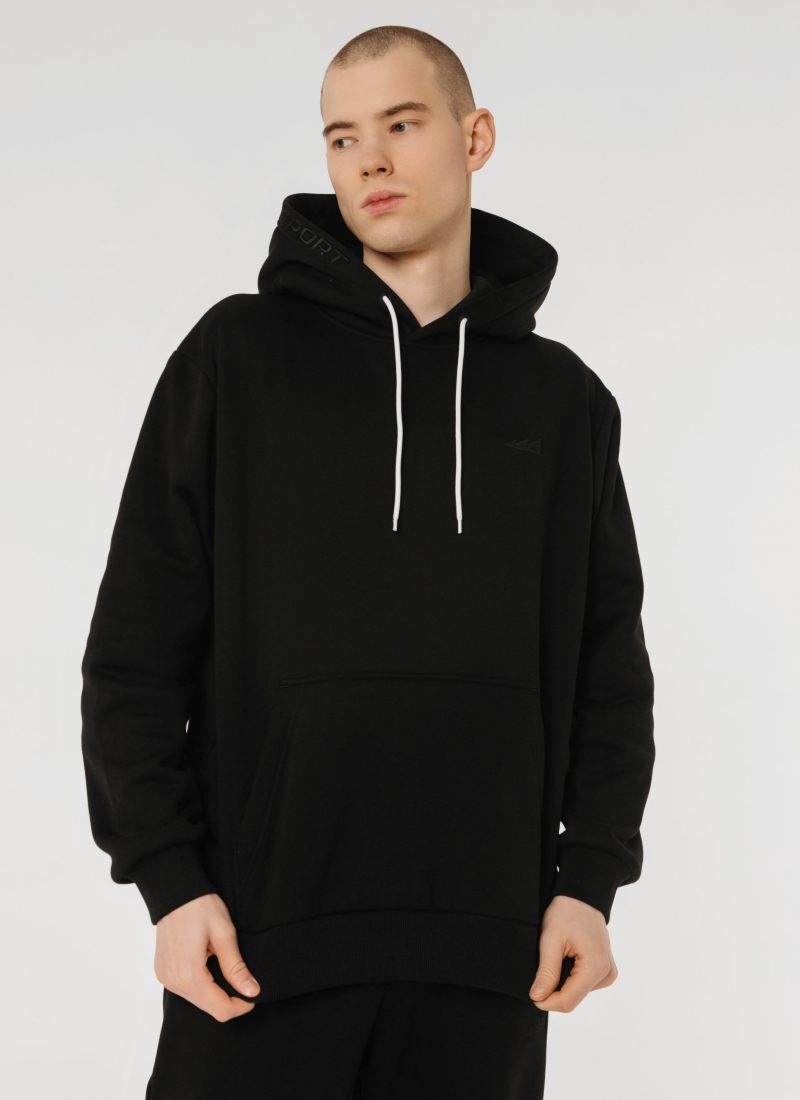 Утепленное худи Classic Nikasport, CL29-M11-BLK, цвет черный