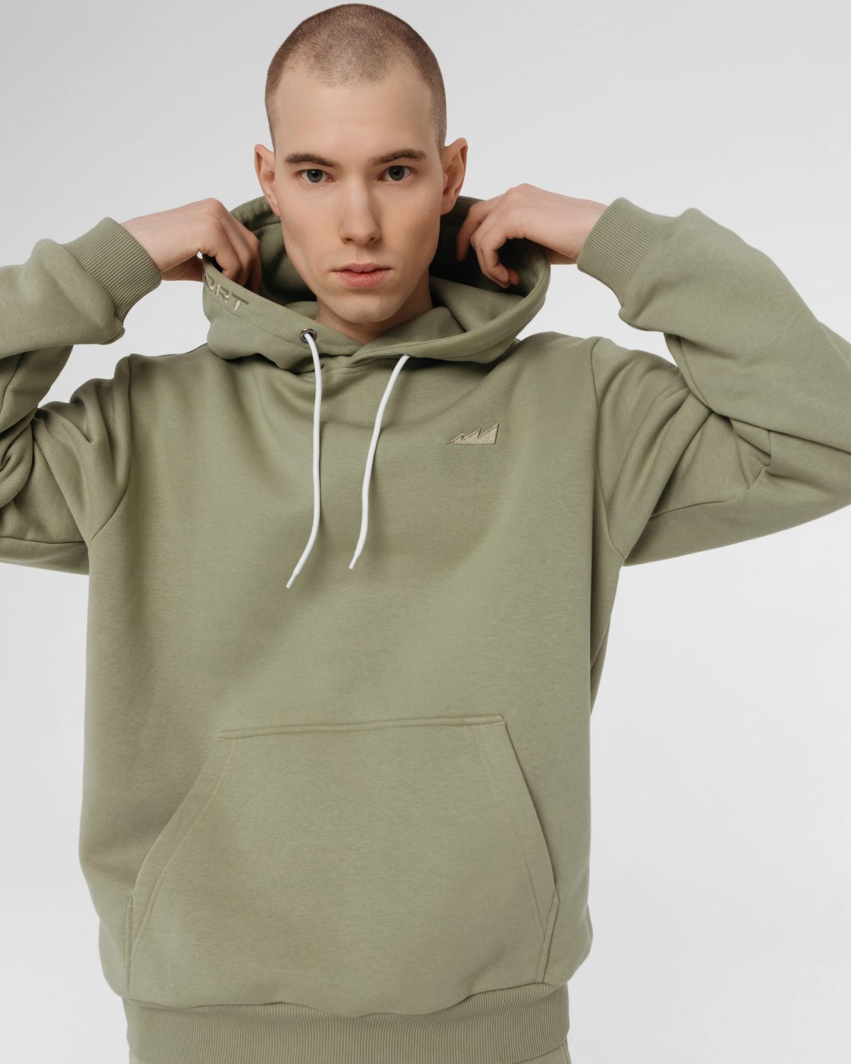 Утепленное худи Classic Nikasport, CL29-M11-OLV, цвет оливковый