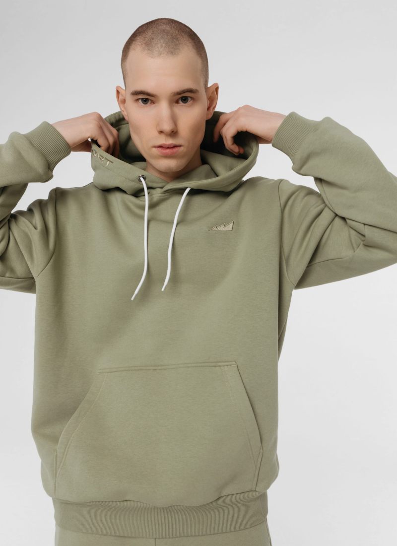 Утепленное худи Classic Nikasport, CL29-M11-OLV, цвет оливковый