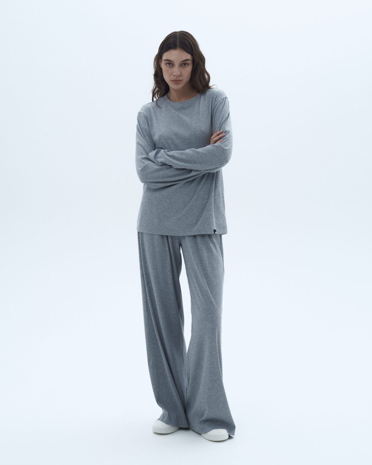 Лонгслив Classic Nikasport, W5CL41-GRY, цвет серый