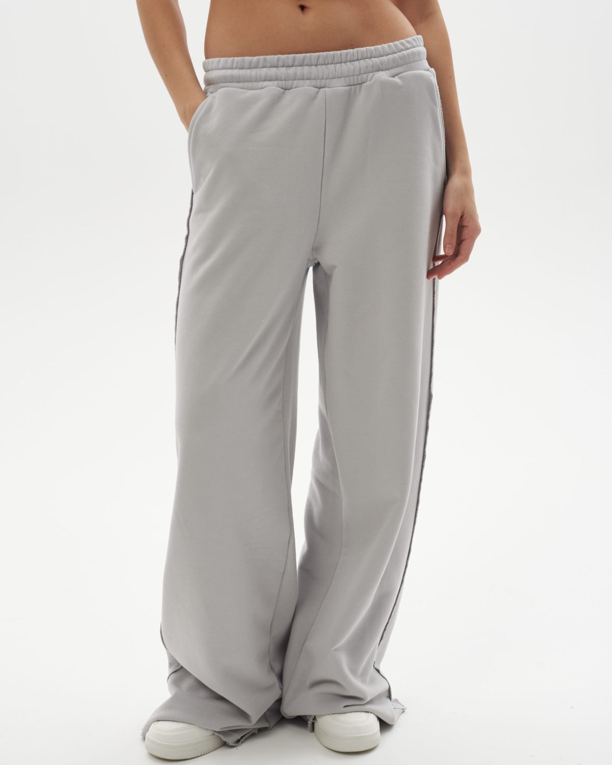 Брюки широкие Infinity Nikasport, INF52-W99-GRY, цвет серый