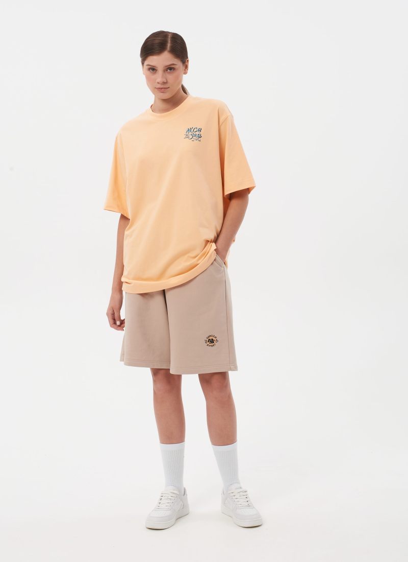 Футболка Oversize Sweet nature Nikasport, W4SN43-PEA, цвет персик