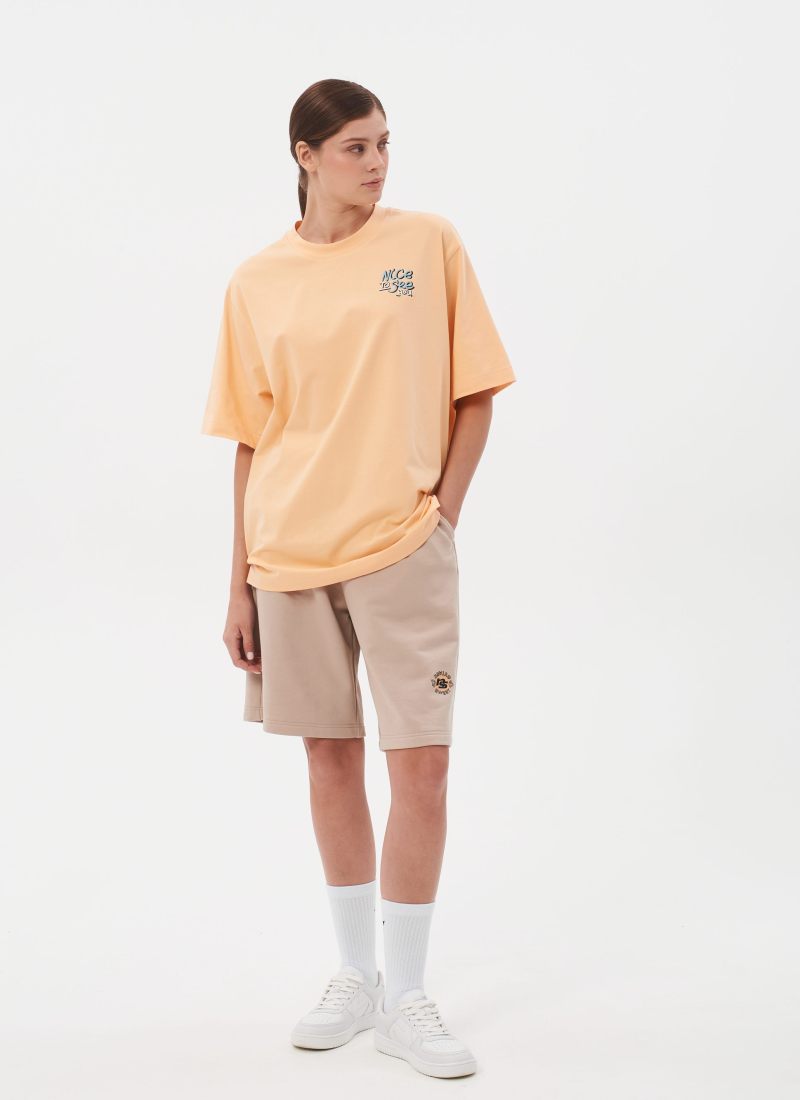 Шорты Oversize Sweet nature Nikasport, W4SN92-CAP, цвет капучино