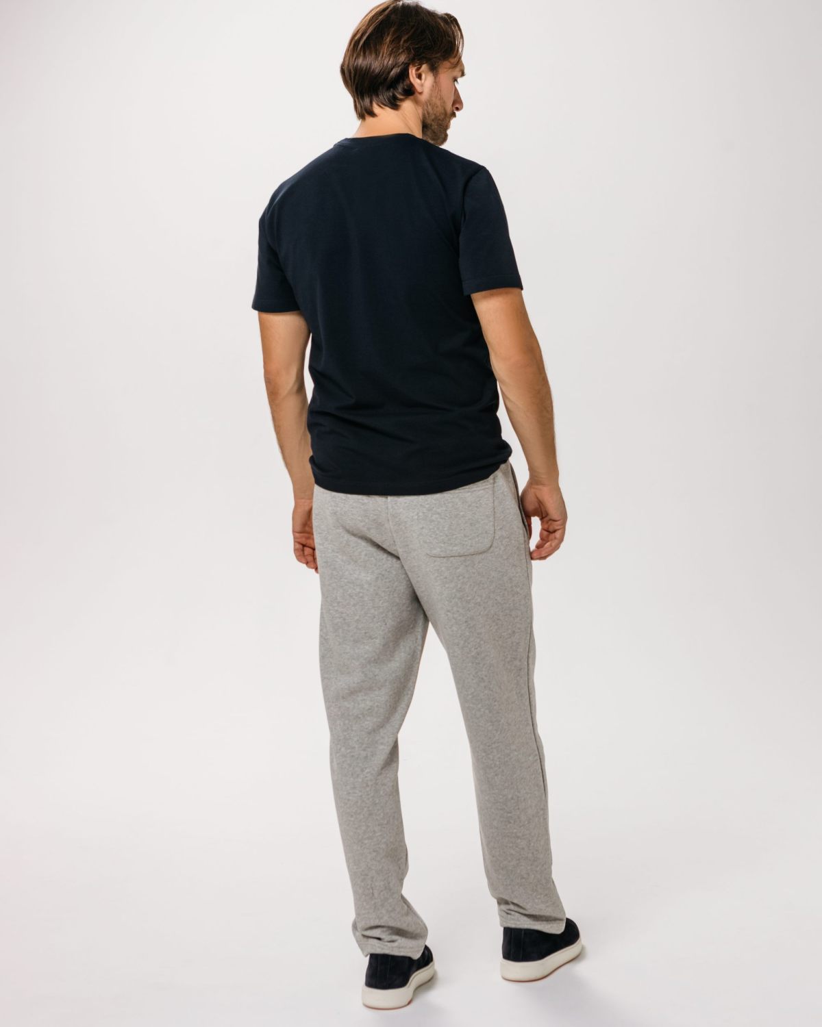 Брюки прямые Classic Nikasport, CL54-M99-GRY/MLG, цвет серый меланж