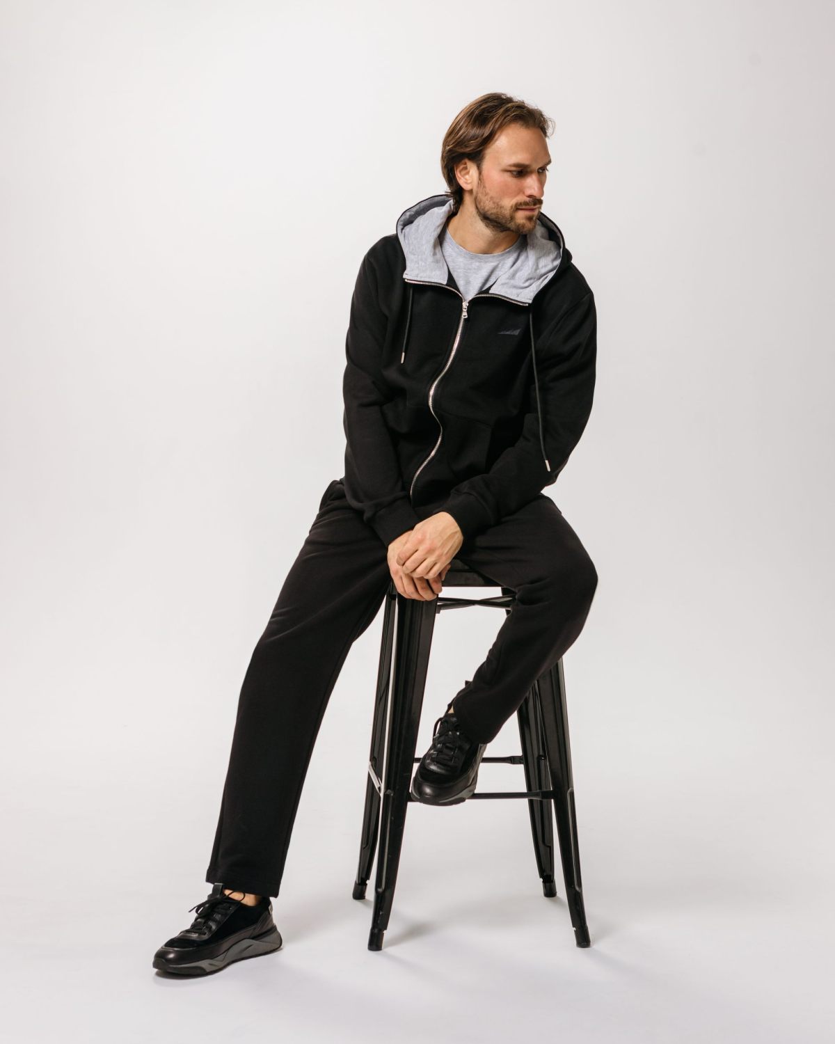 Брюки прямые Classic Nikasport, CL54-M113-BLK, цвет черный