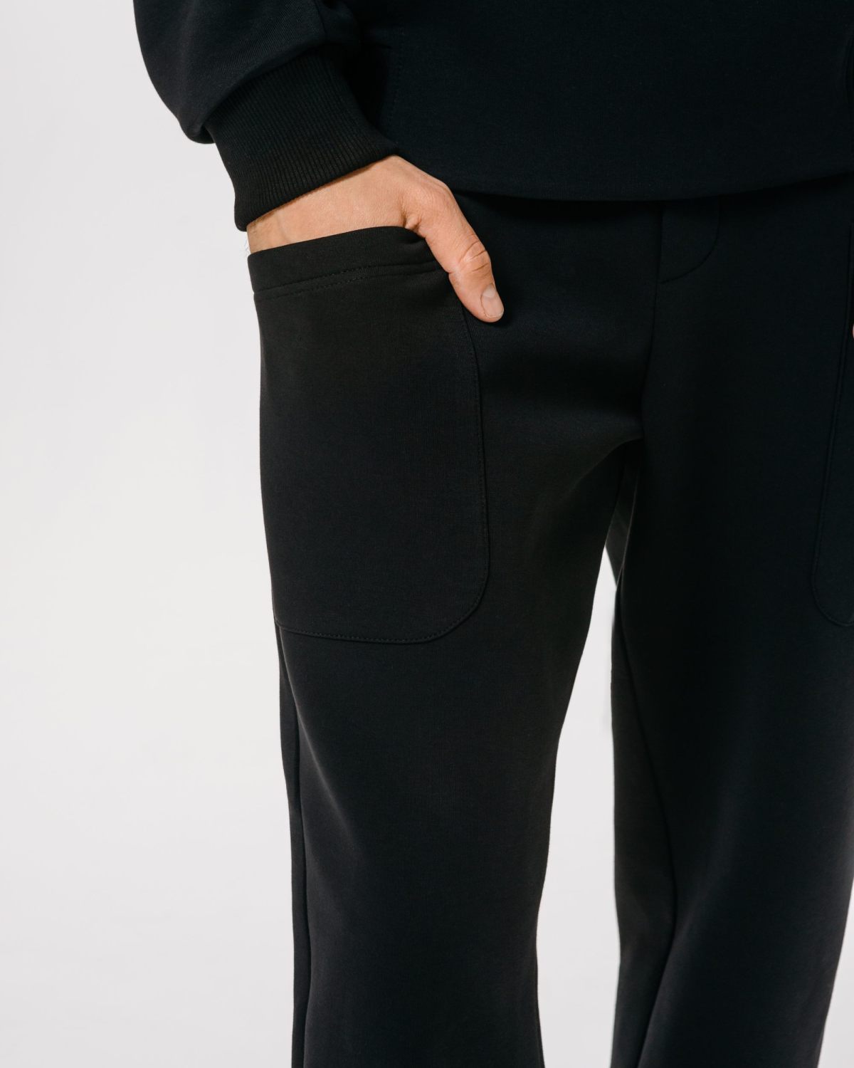 Брюки джоггеры Classic Pure Nikasport, CL54-M12-BLK, цвет черный