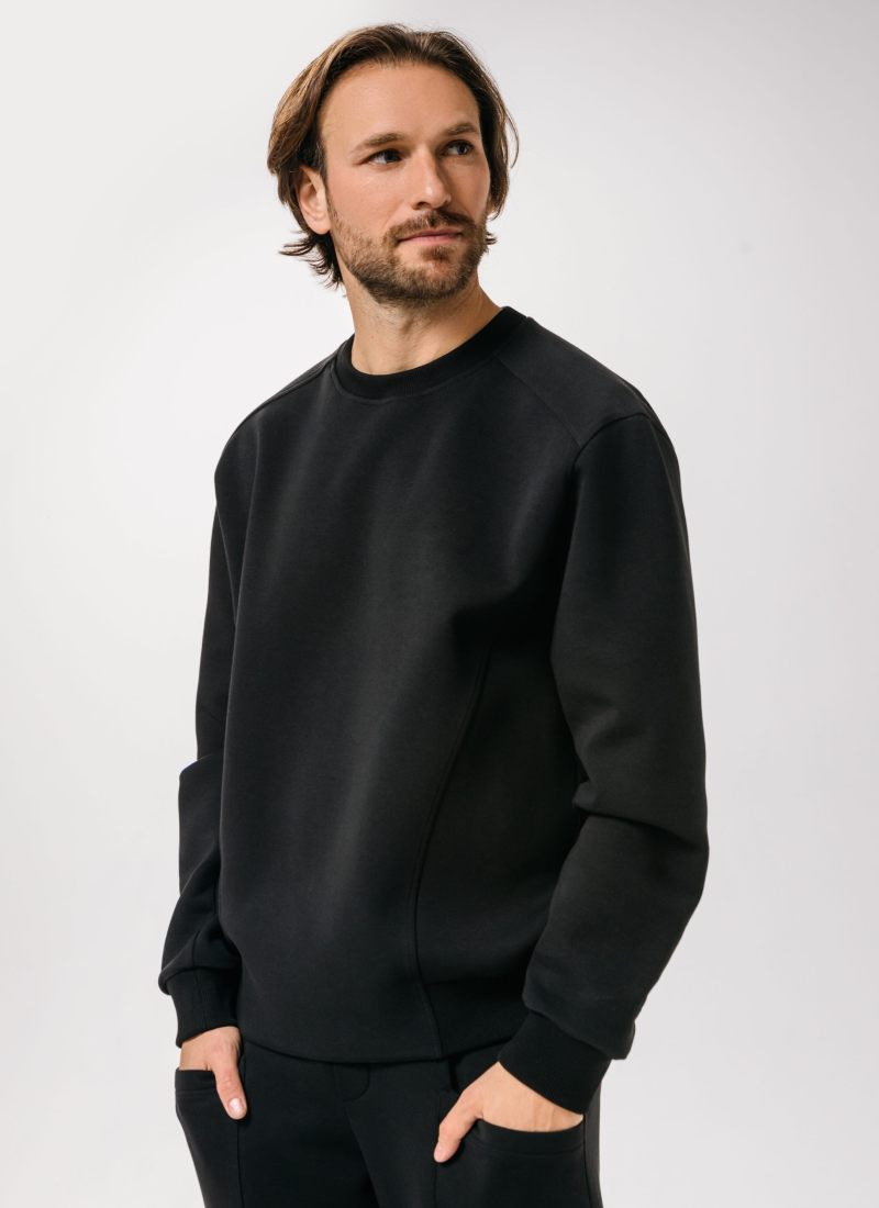 Свитшот Classic Pure Nikasport, CL24-M22-BLK, цвет черный