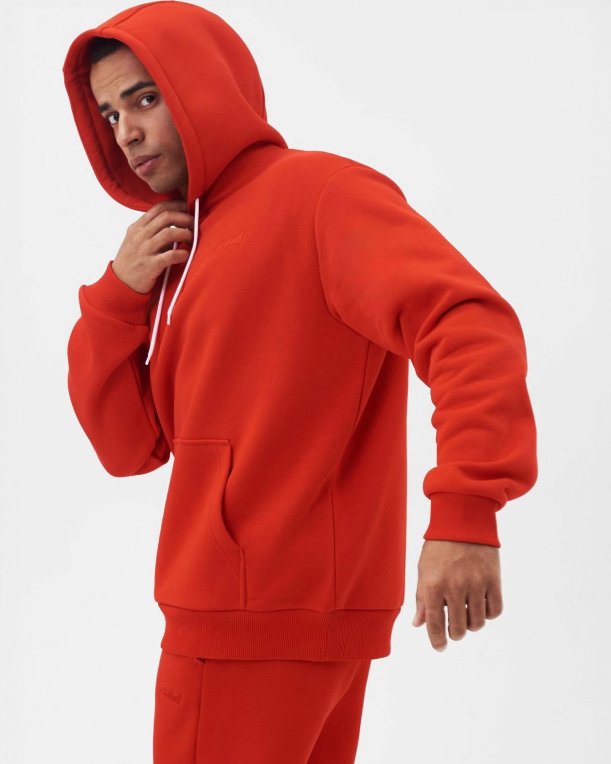 Утепленное худи Classic Nikasport, CL29-M11-RED, цвет красный