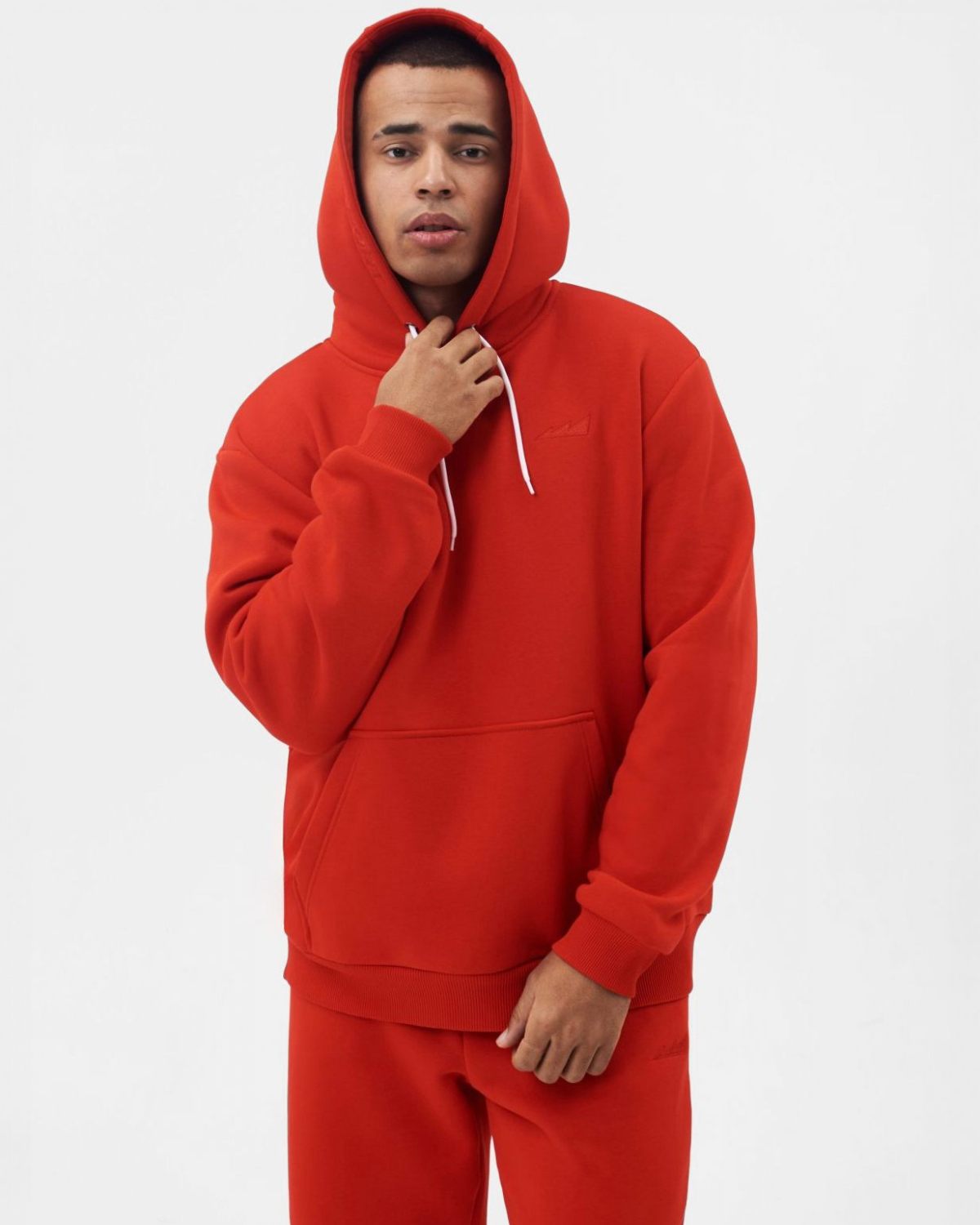Утепленное худи Classic Nikasport, CL29-M11-RED, цвет красный