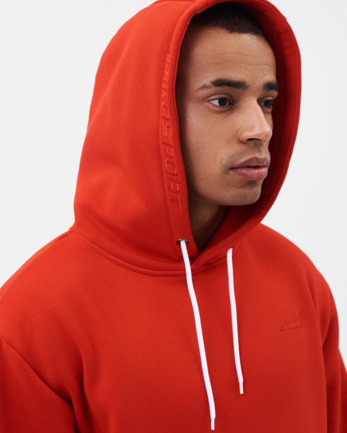 Утепленное худи Classic Nikasport, CL29-M11-RED, цвет красный