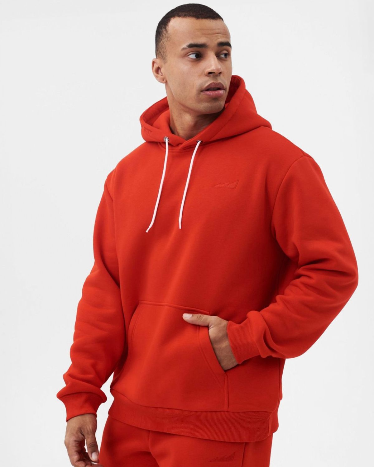 Утепленное худи Classic Nikasport, CL29-M11-RED, цвет красный