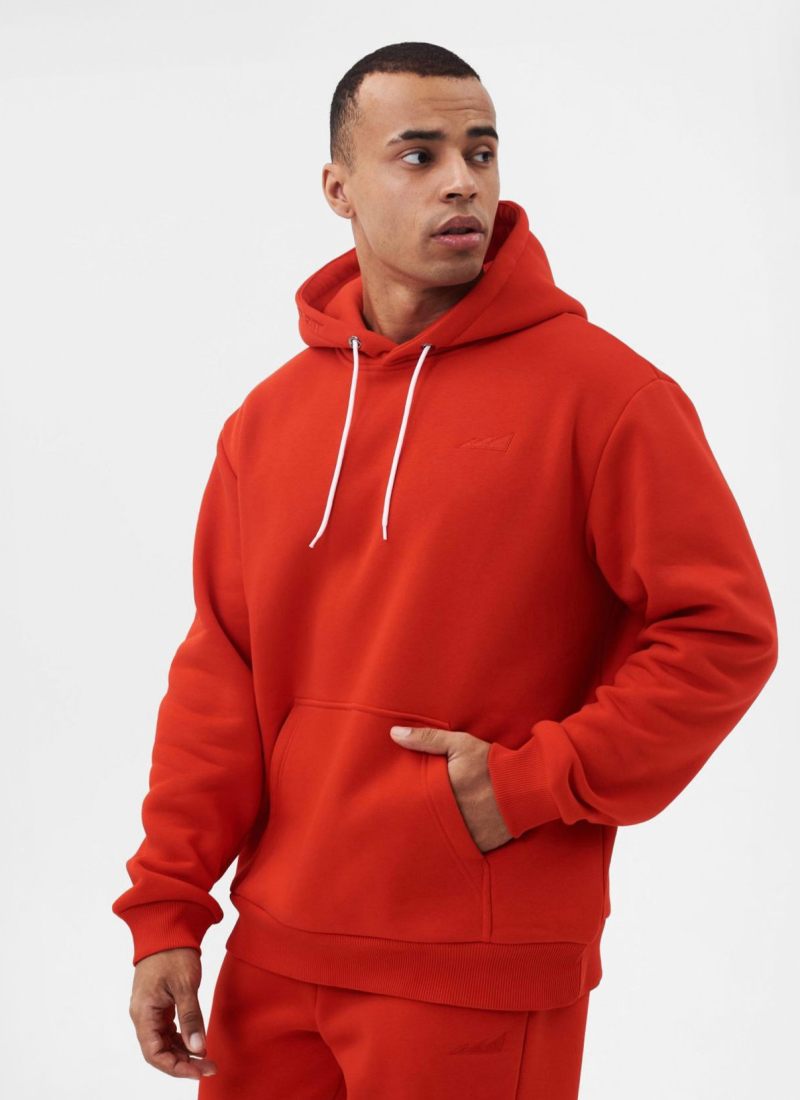 Утепленное худи Classic Nikasport, CL29-M11-RED, цвет красный
