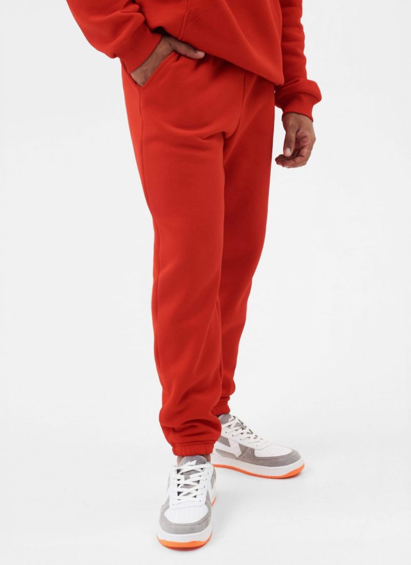 Утепленные брюки джоггеры Classic Nikasport, CL54-M11-RED, цвет красный