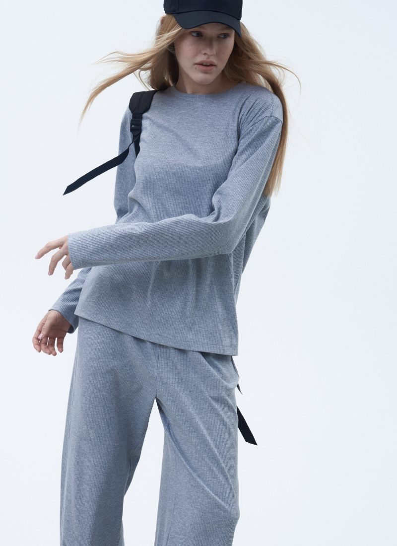 Лонгслив Classic Nikasport, W5CL41-GRY, цвет серый