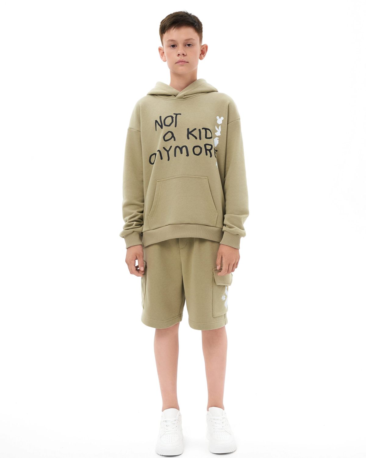 Шорты карго Naka Nikasport, B7NK94-OLV, цвет оливковый