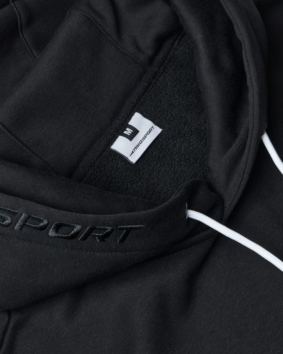 Утепленное худи Classic Nikasport, CL29-M11-BLK, цвет черный