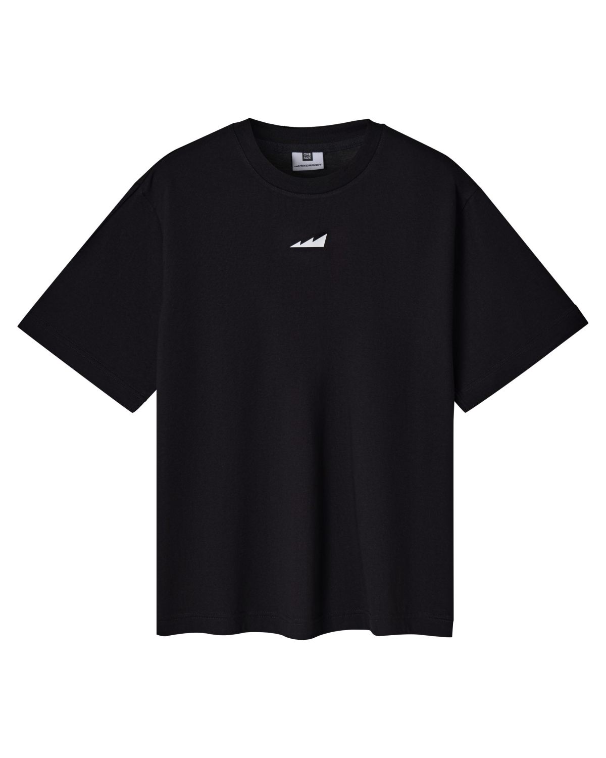 Футболка Oversize Black & White Nikasport, BW12-W32-BLK, цвет черный