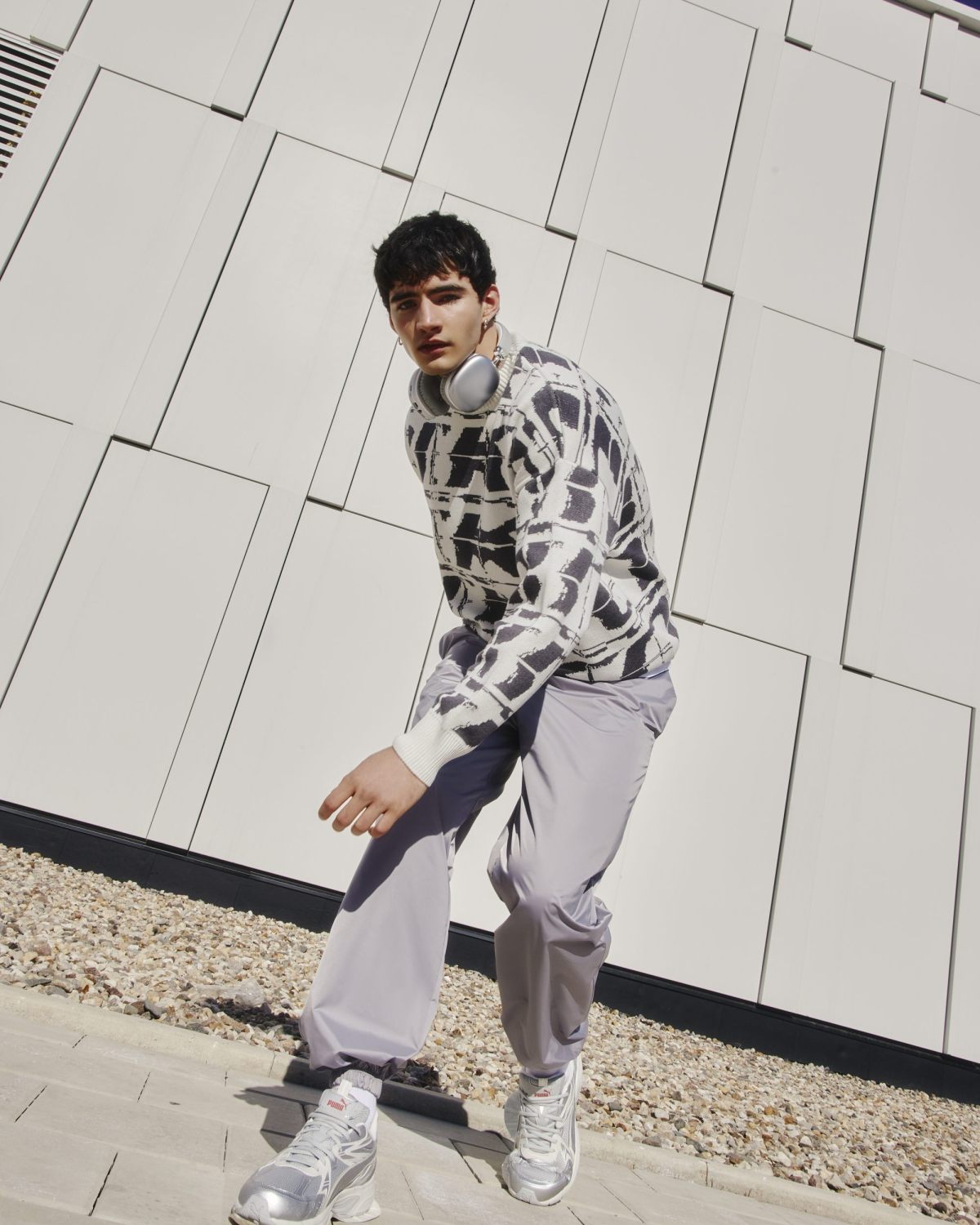 Свитер Oversize Indigo Nikasport, M3IND313-GPH, цвет графит
