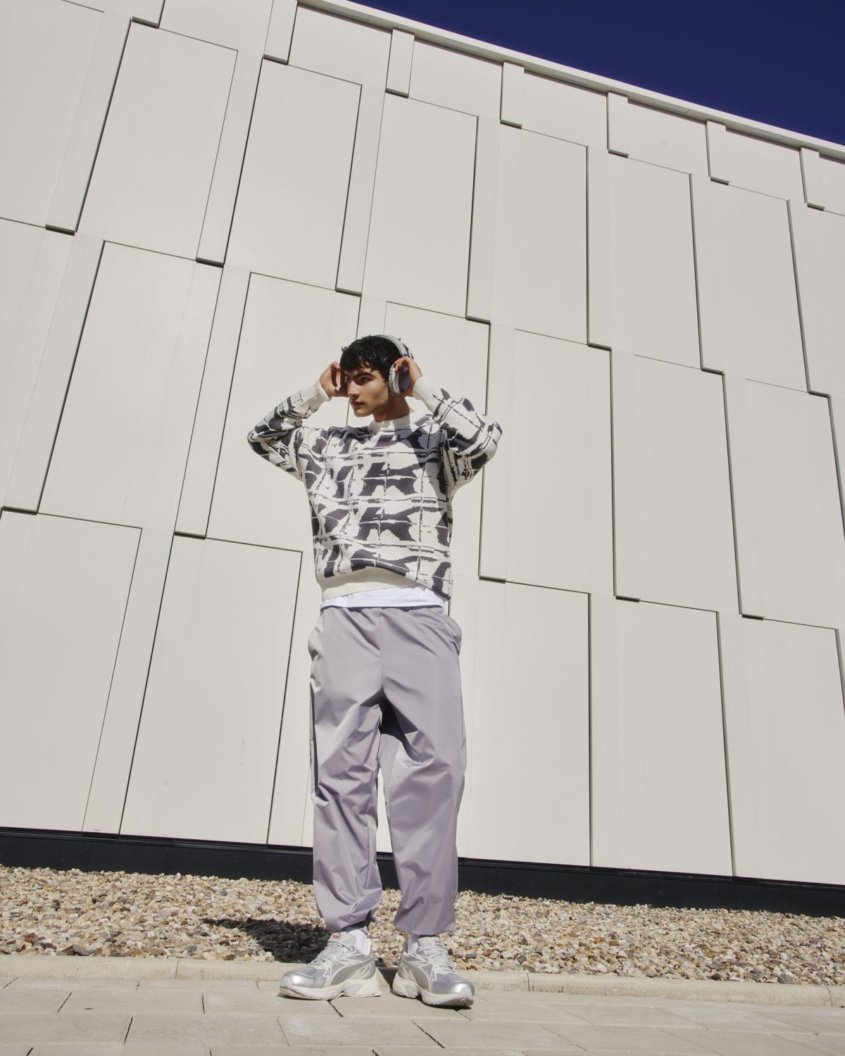 Свитер Oversize Indigo Nikasport, M3IND313-GPH, цвет графит