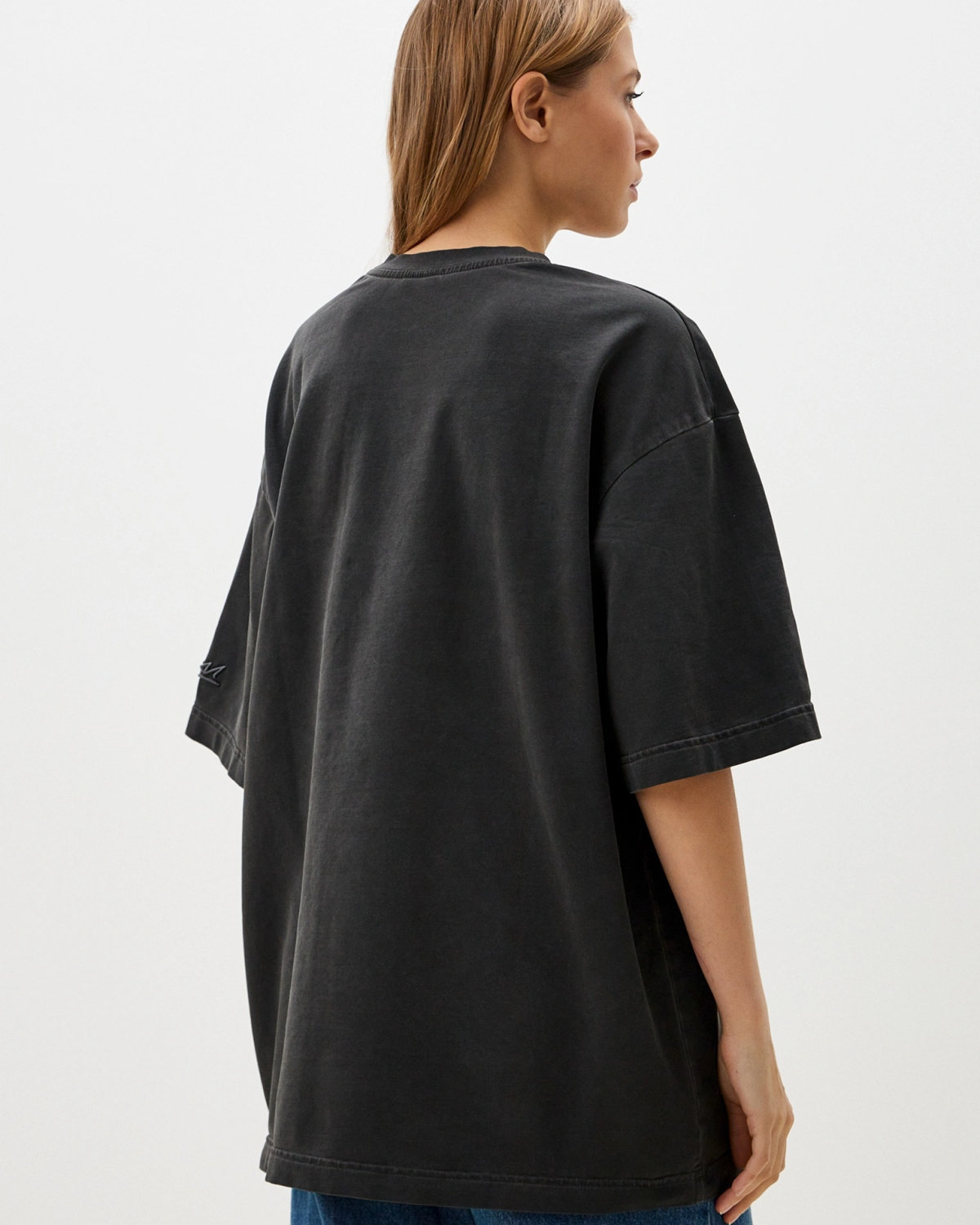 Футболка Oversize Pure Nikasport, U5CLP47-GPH, цвет графит